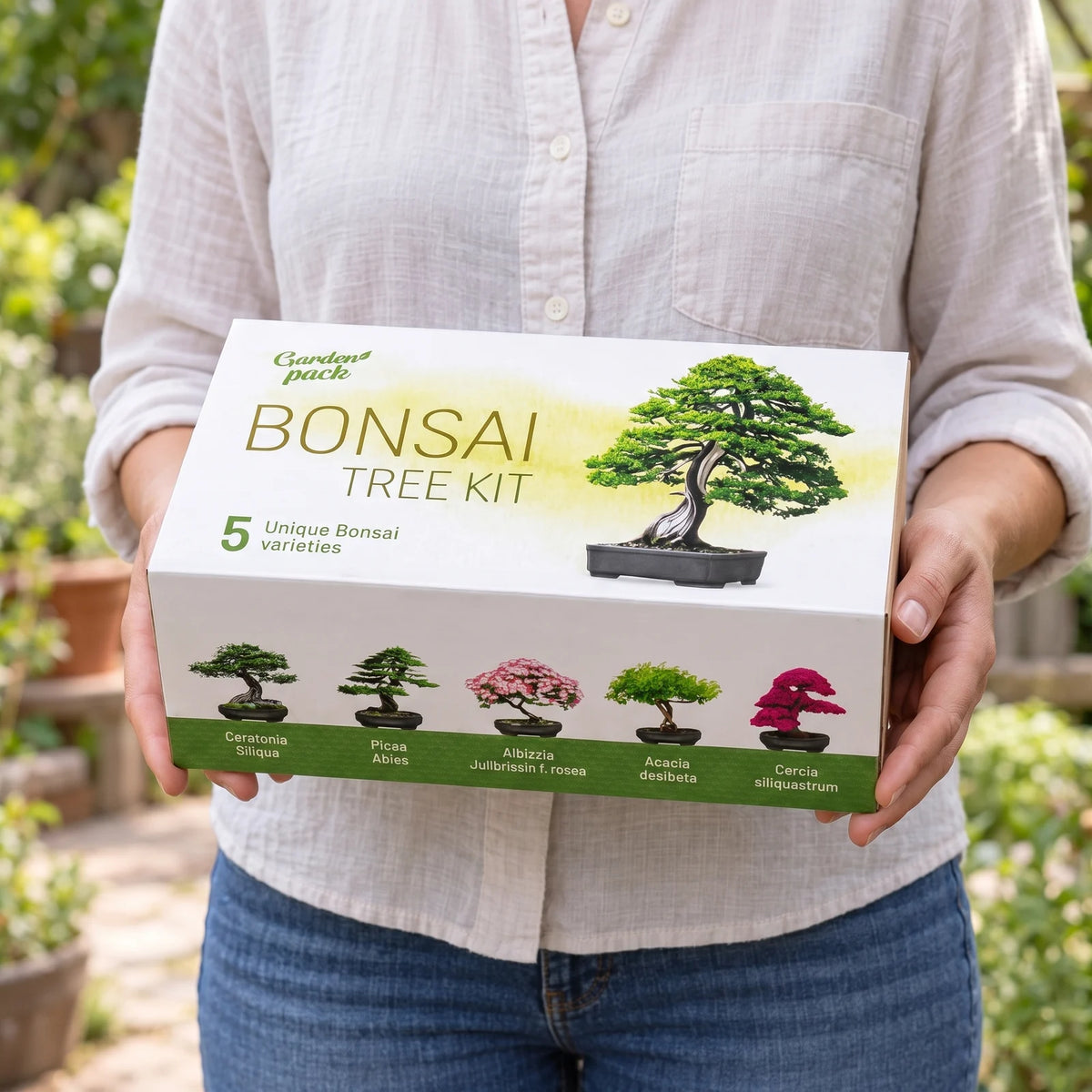 Grow Your Own Bonsai Tree Kit – 5 Trees