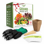 Grand Seed Growing Kit - 30 Vegetable Seeds Varieties