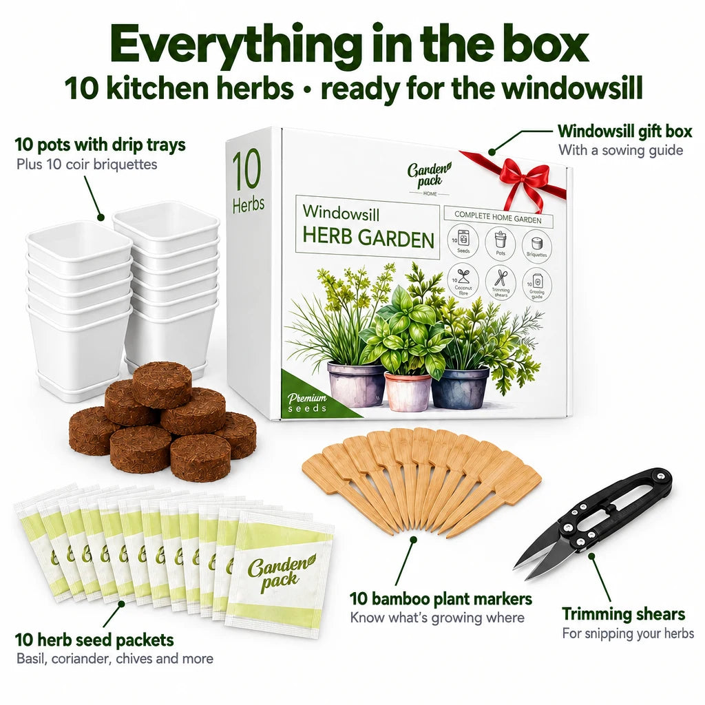 Herb Garden Kit – 10 Herb Varieties