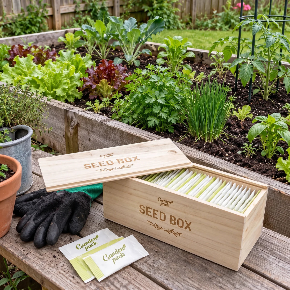 Grow Your Own Seed Box – 100 Varieties