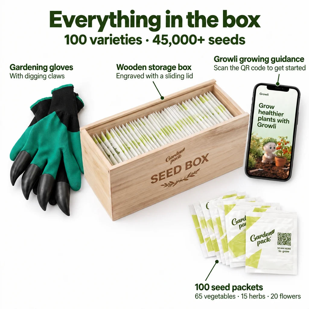 Grow Your Own Seed Box – 100 Varieties