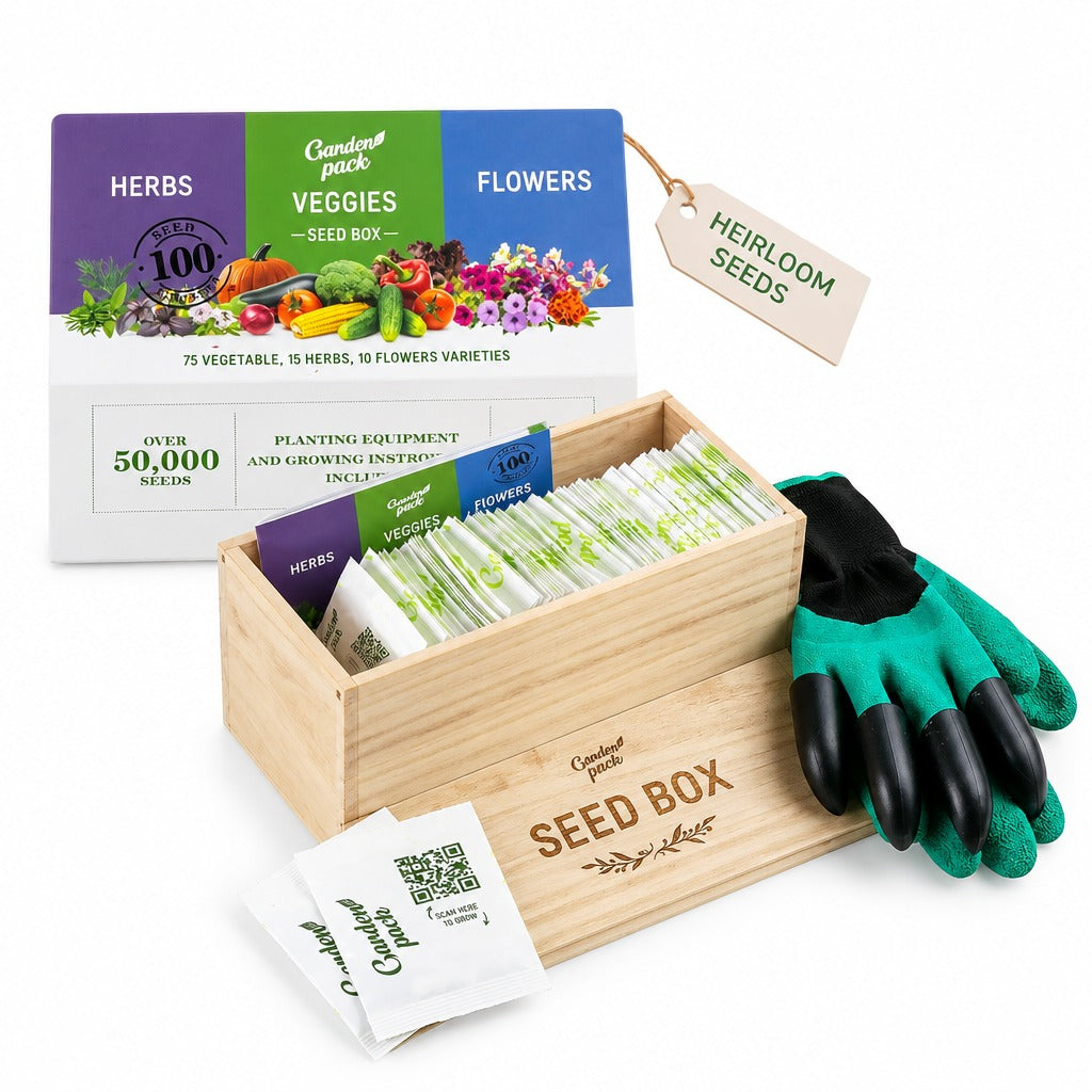 Grow Your Own Seed Box – 100 Varieties