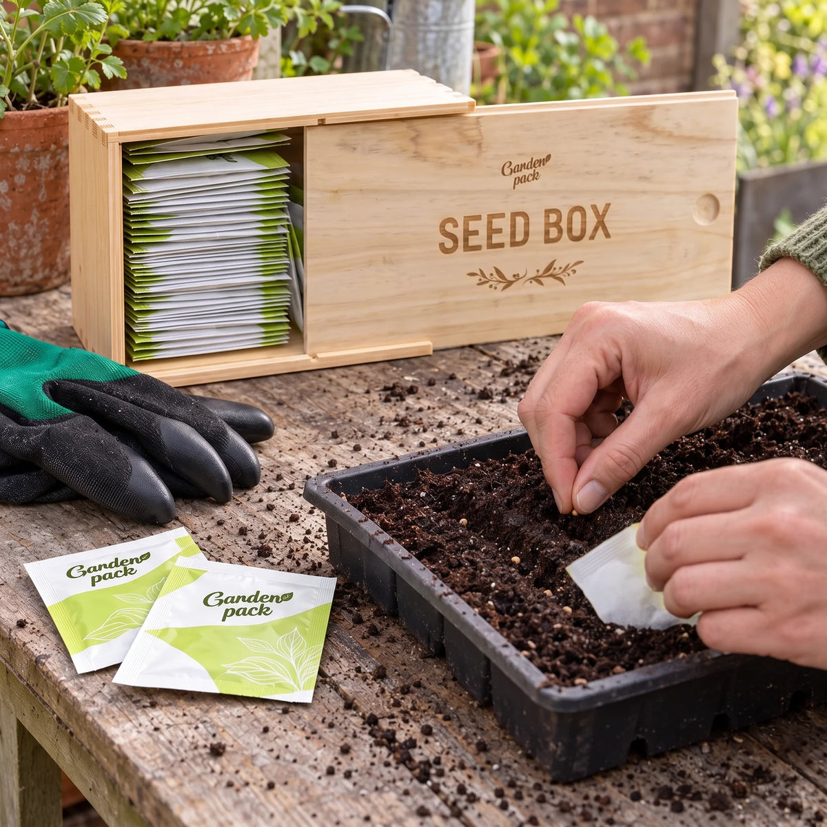 Grow Your Own Seed Box – 100 Varieties