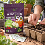 Garden Pack Seeds Pouch - 50 Varieties