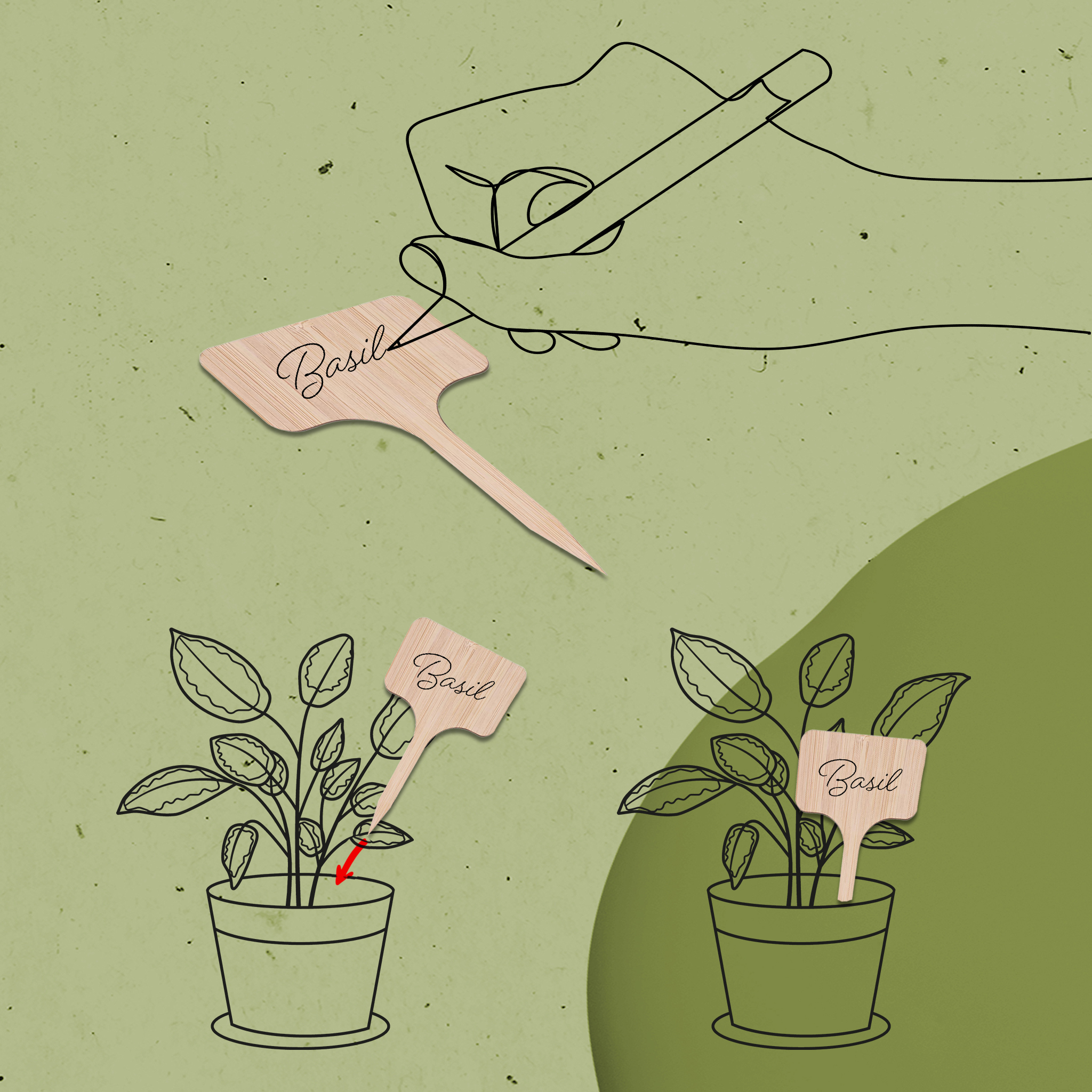 Bamboo Plant Markers - Image 5